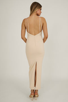 Taking the Lead Dress | Nude