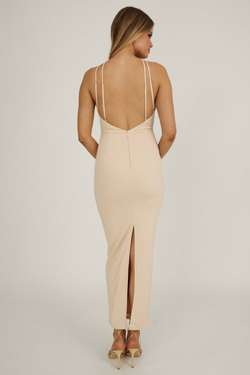 Taking the Lead Dress | Nude