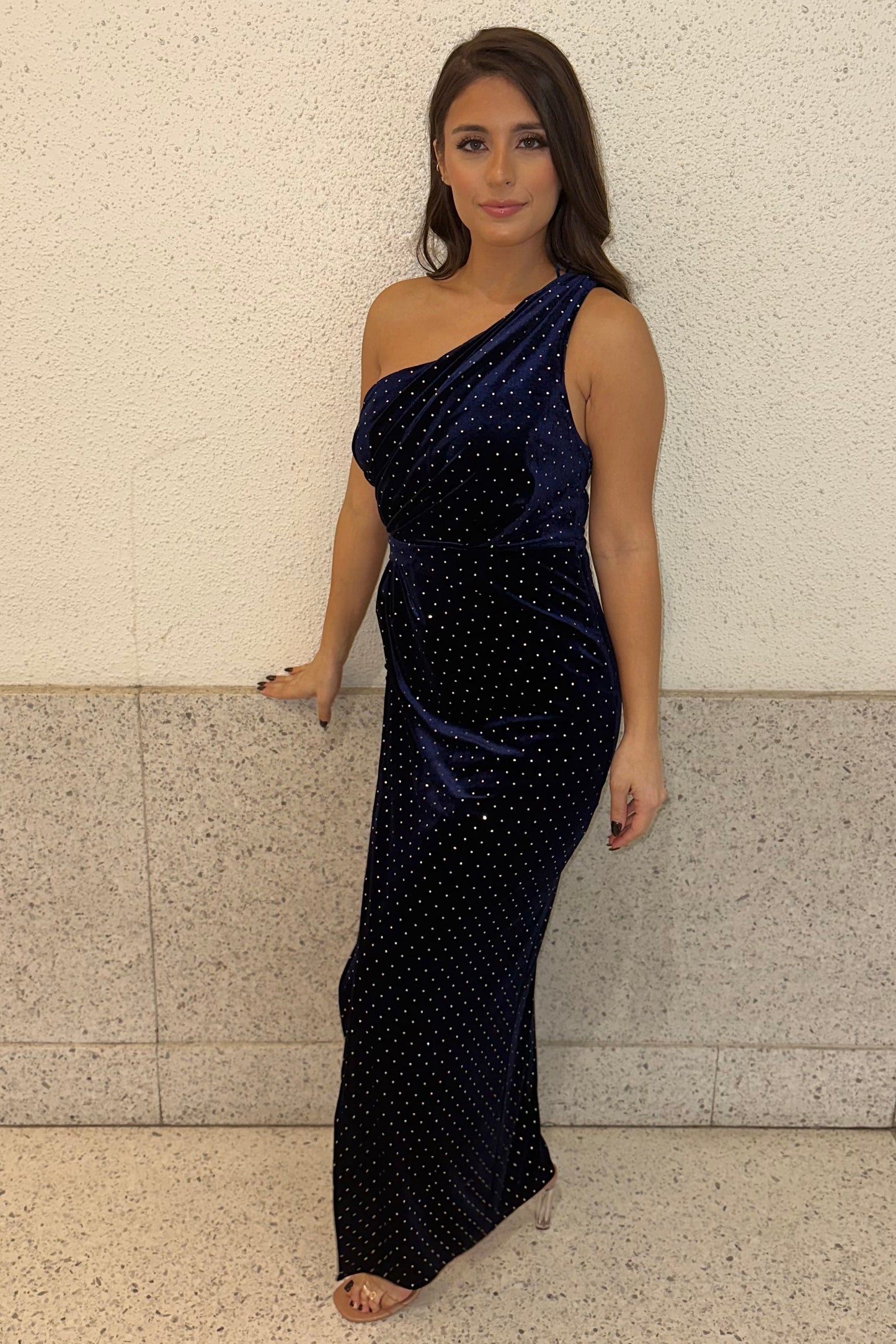 Dazzling Delight Dress (Midnight Blue)