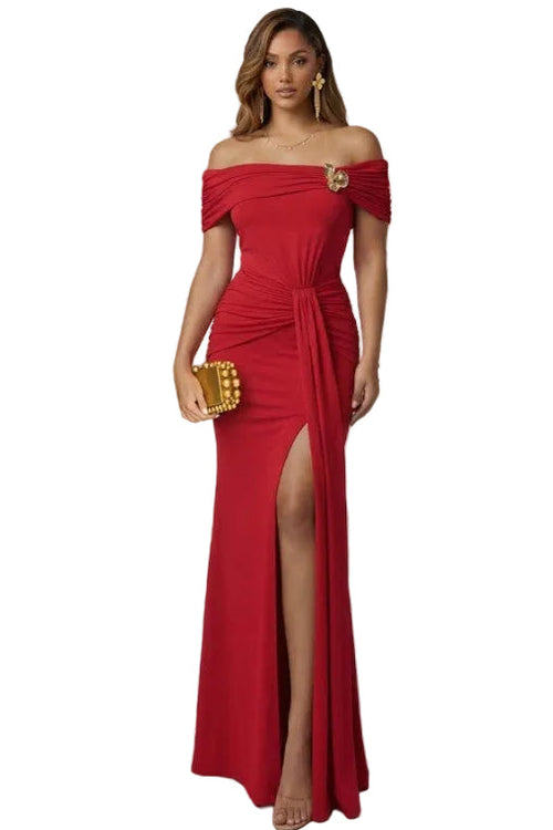 The Isabella Dress | Red