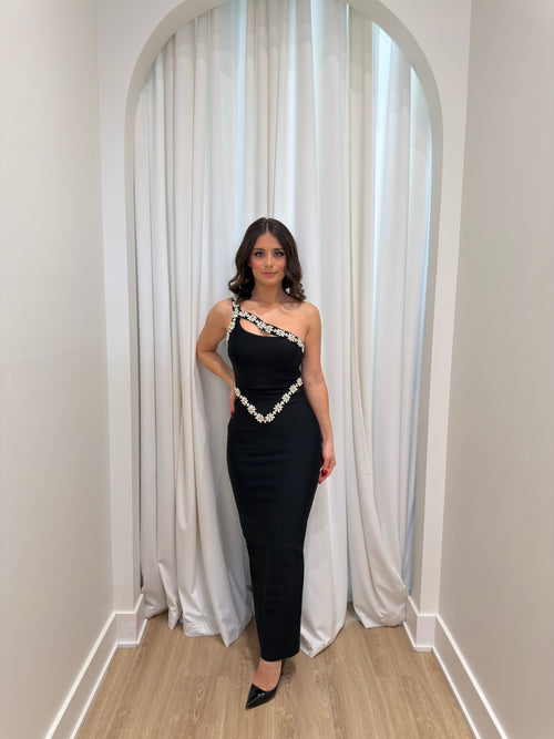 Bandage Goddess Dress | Black