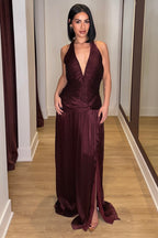 The Calista Dress | Wine