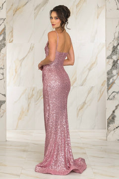 The Leanna Dress | Mauve