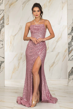 The Leanna Dress | Mauve