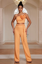 The Clarissa Two-Piece Set | Orange