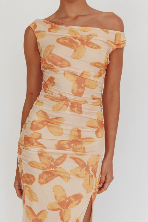 Simply Irresistible Dress | Yellow/Floral