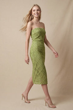 Capri Garden Dress | Olive Green