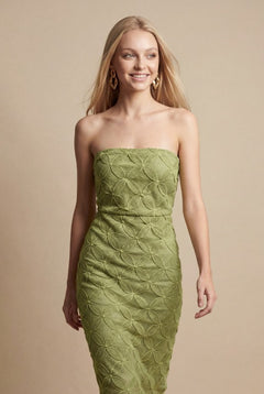 Capri Garden Dress | Olive Green