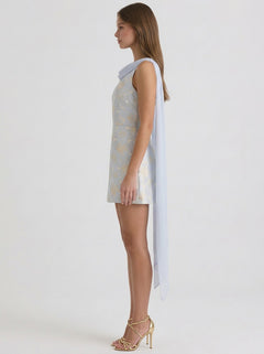 The Hamptons Dress | Blue/Floral