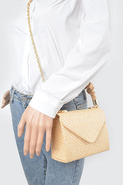 Vacay Vibes Clutch | Beige
