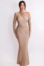 The Sayda Dress | Mocha (FINAL SALE)