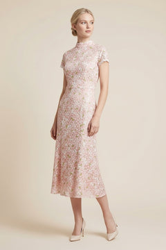 Graceful Moment Dress | Blush/Green