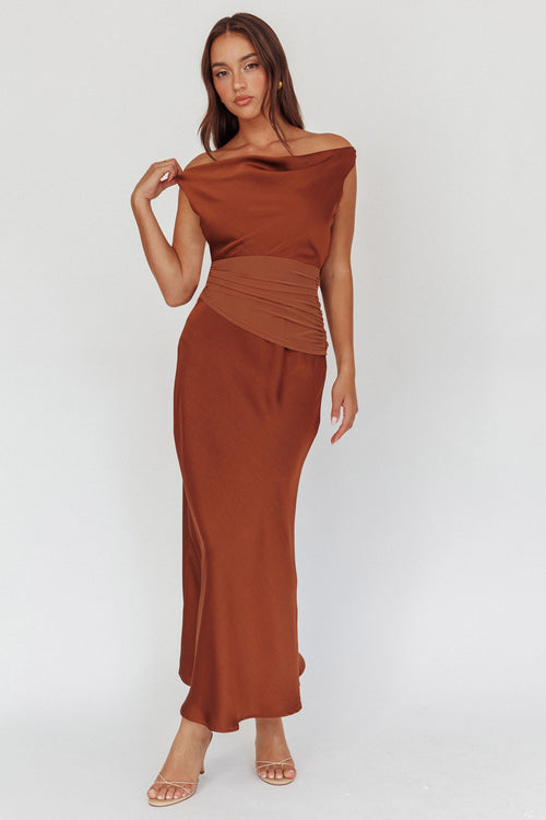 Effortless Beauty Dress | Brown
