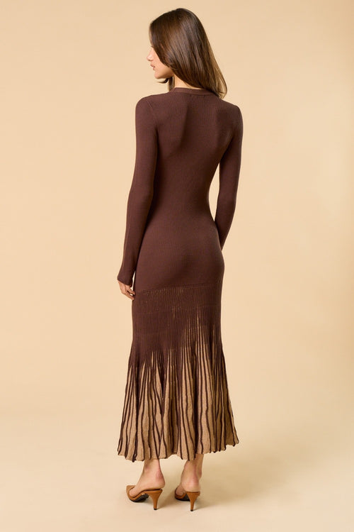 Cocoa Dusk Dress | Brown