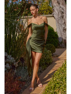 Guest of Honor Dress | Olive (FINAL SALE)