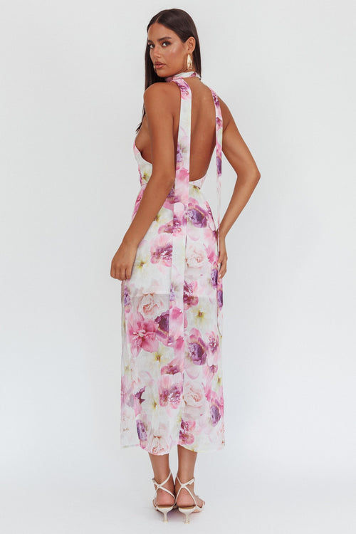 Dreamy Bliss Dress | Purple/Floral (FINAL SALE)