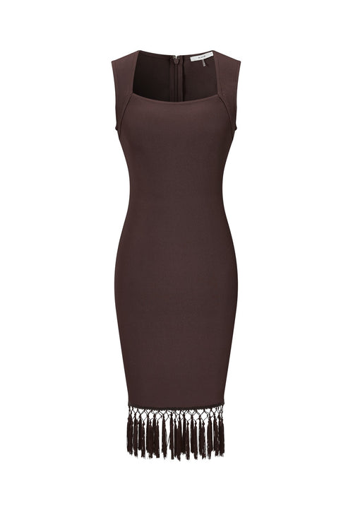 Luxe Lounge Dress | Brown