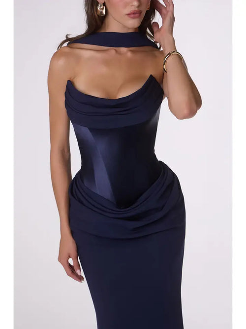 The Isadora Dress | Navy (FINAL SALE)