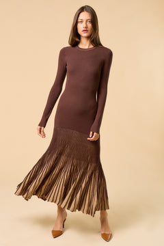 Cocoa Dusk Dress | Brown