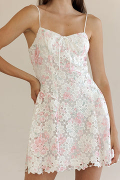 Special Memory Dress | Ivory/Pink