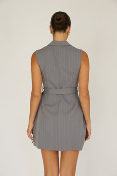 Girl Boss Dress | Gray