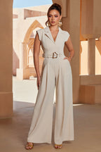 The Megan Jumpsuit | Khaki
