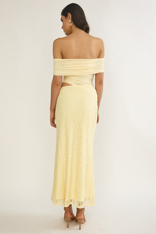Amalfi Sunrise Dress | Yellow