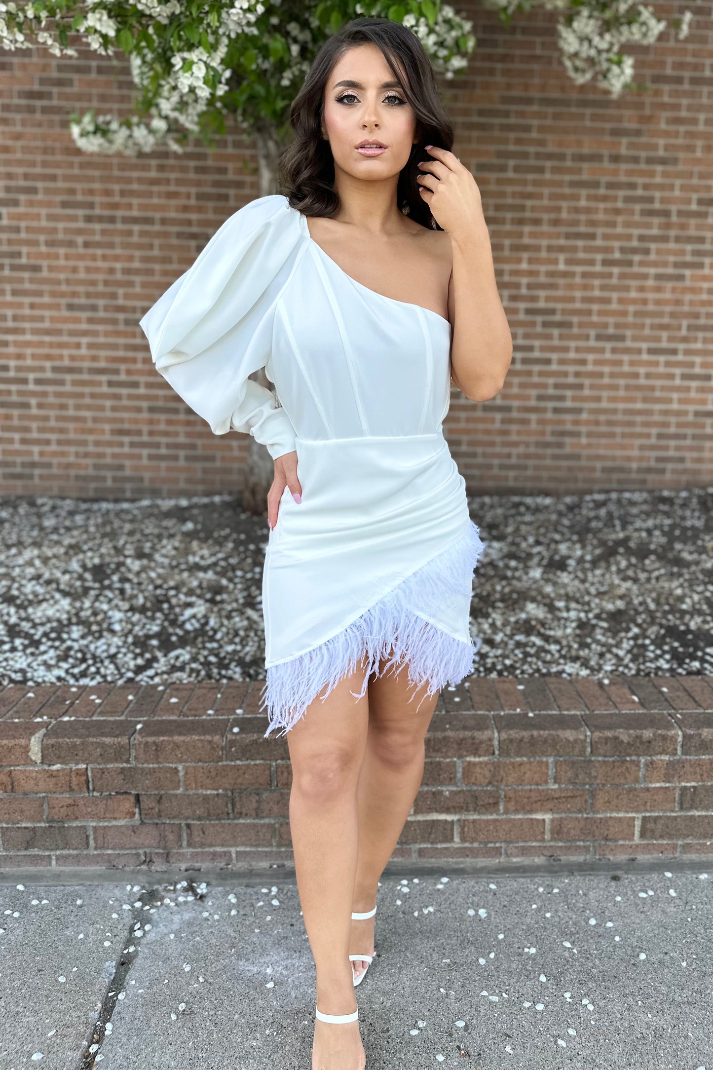Fashionista Fave Dress (Ivory)