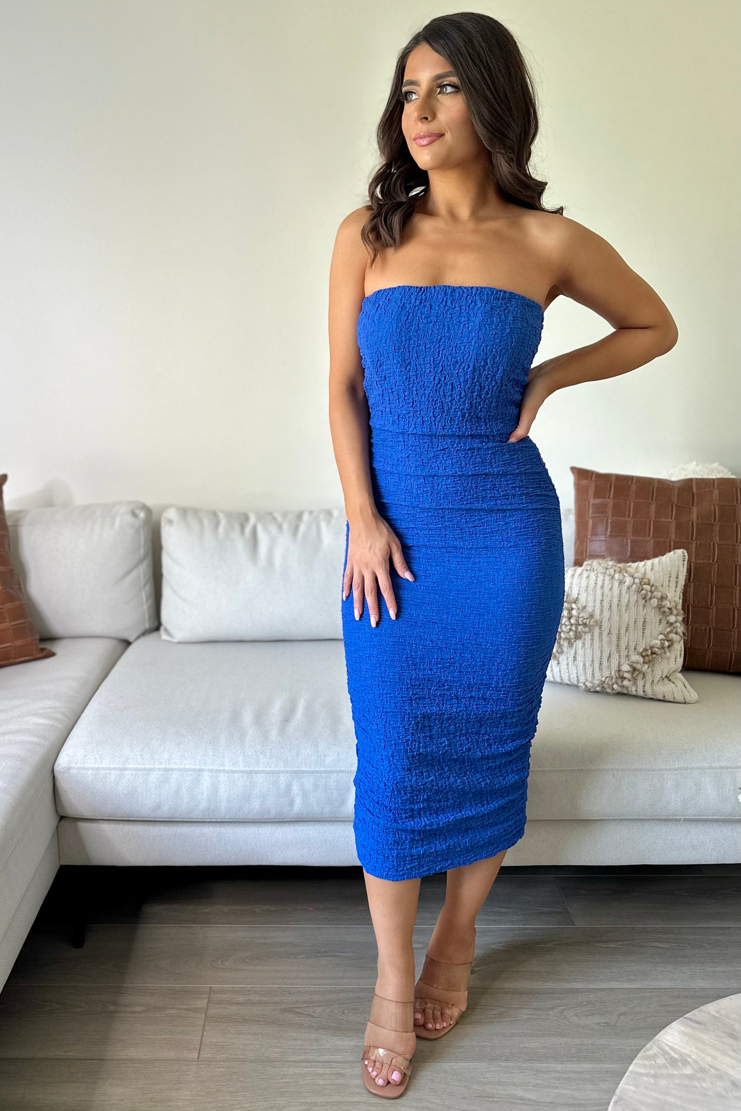 Vibrant Love Dress (Royal Blue)