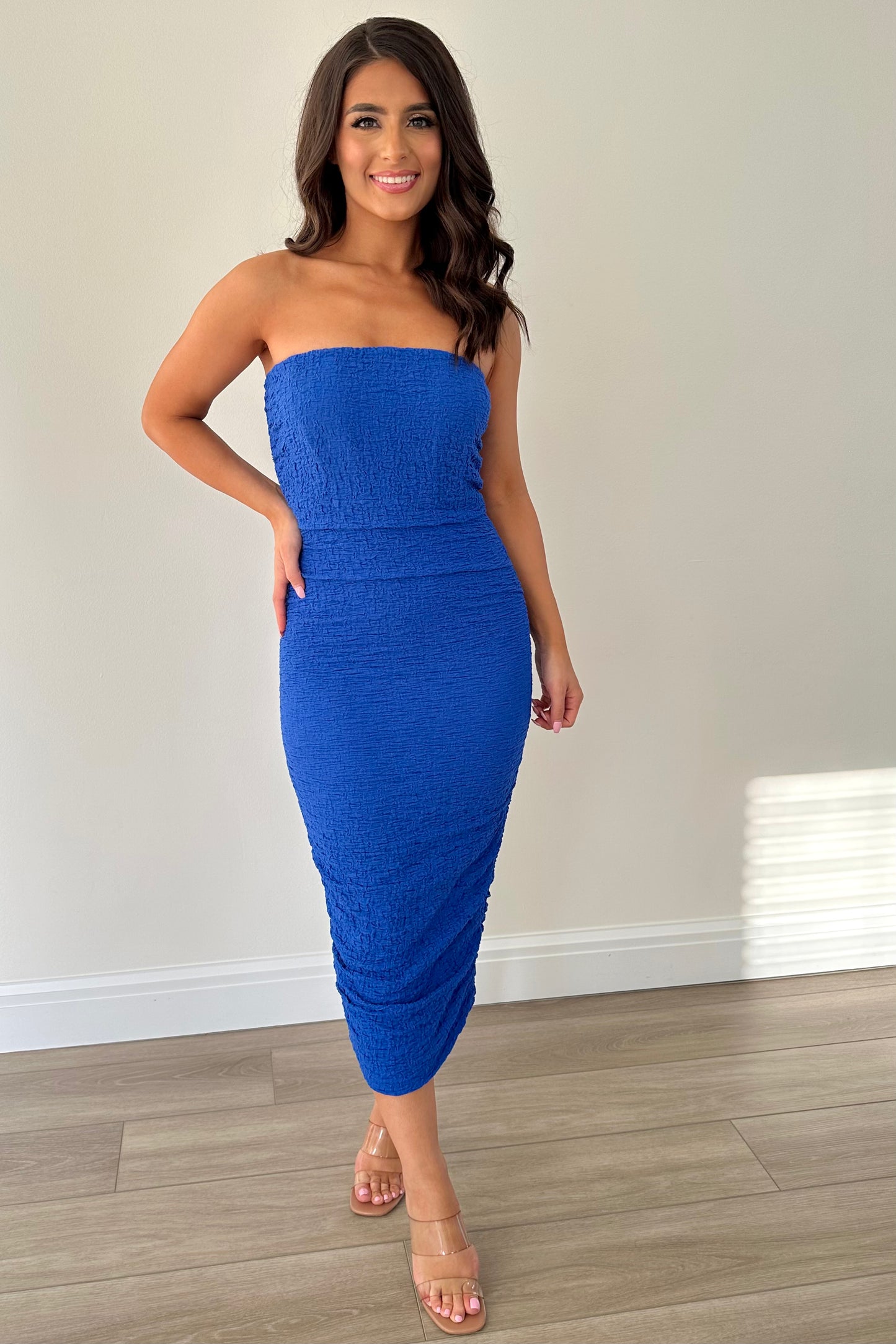 Vibrant Love Dress (Royal Blue)