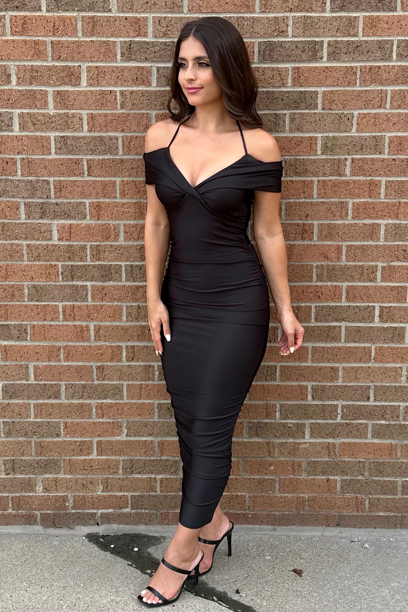 Midnight Charm Dress (Black)