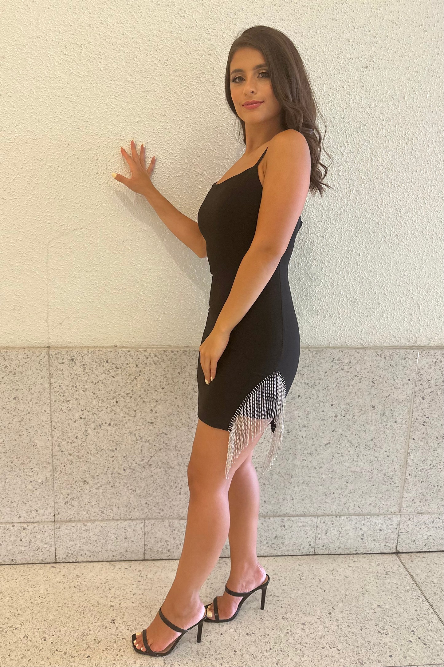 Luxe Temptation Dress (Black)
