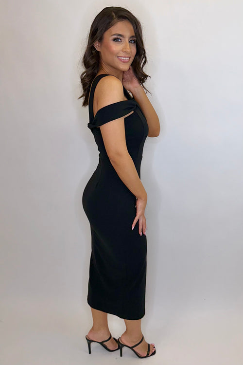 Classy Chic Dress (Black)