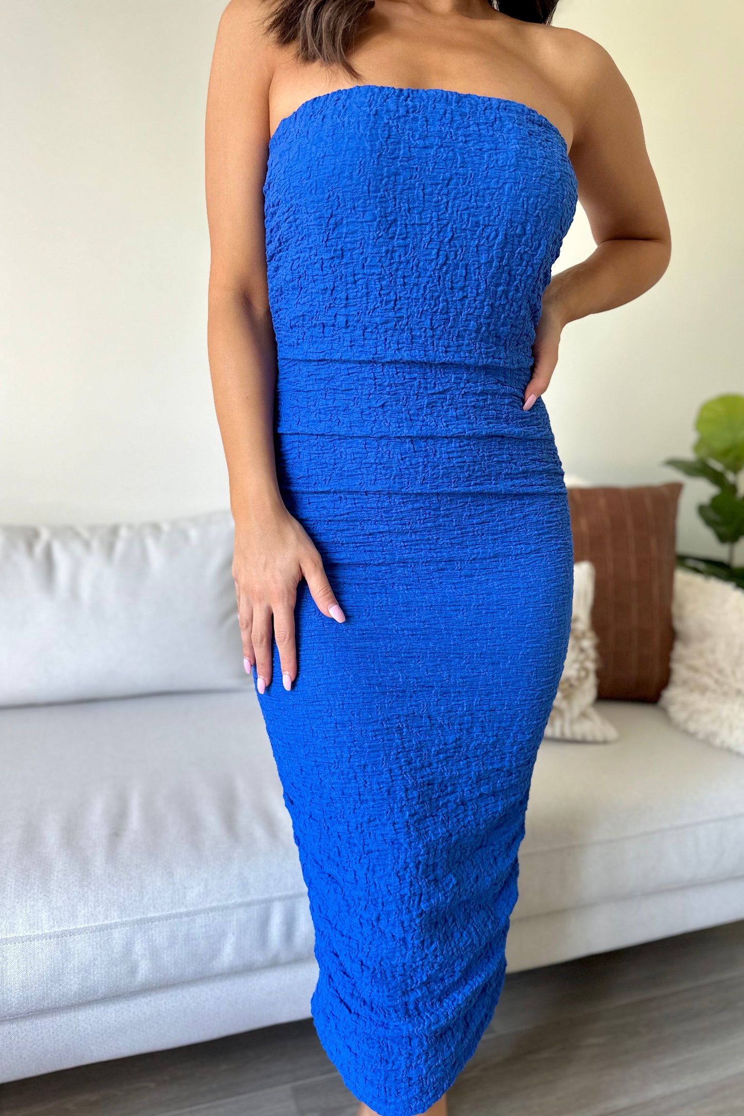 Vibrant Love Dress (Royal Blue)