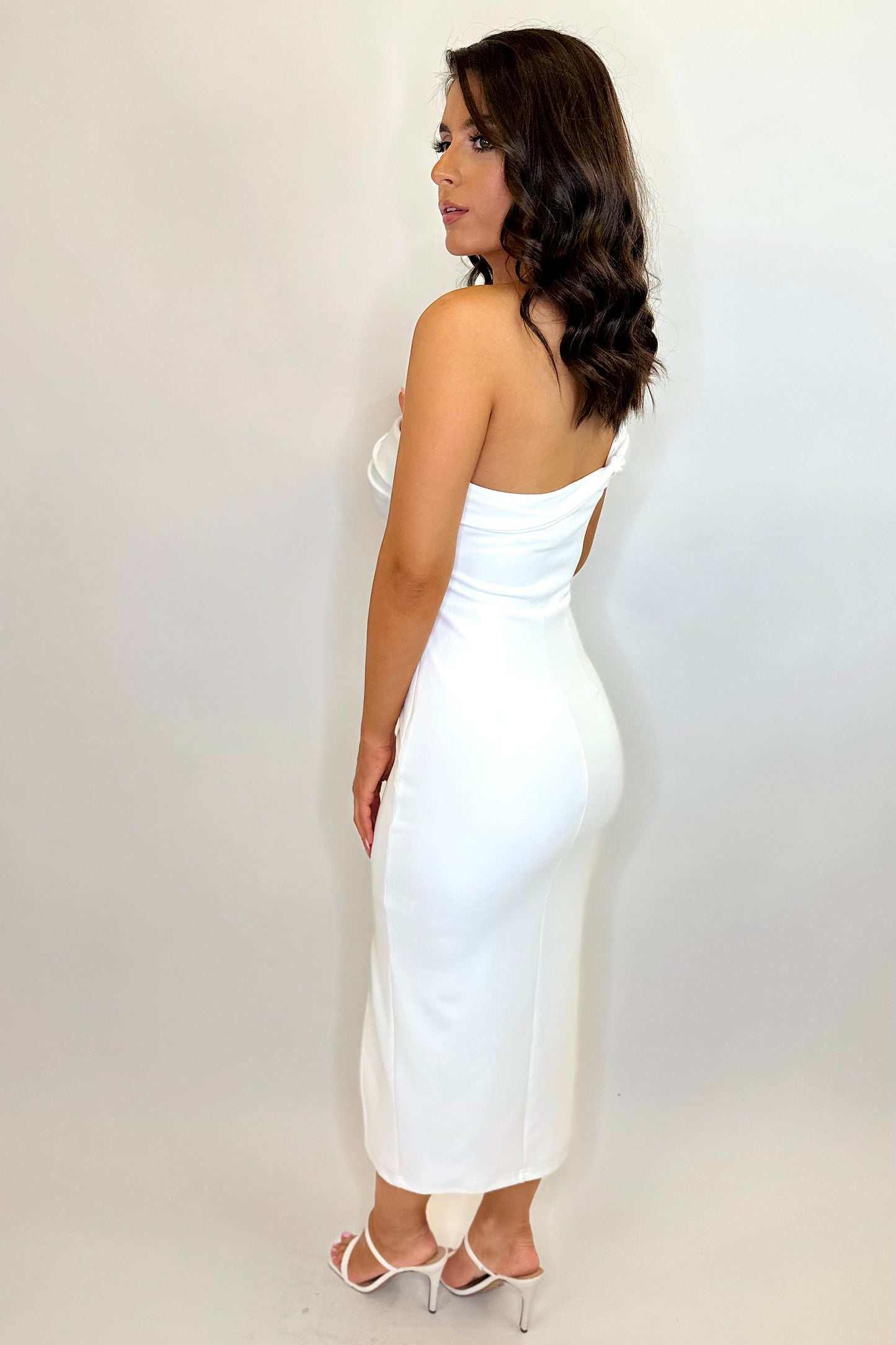 Classy Chic Dress (Ivory)