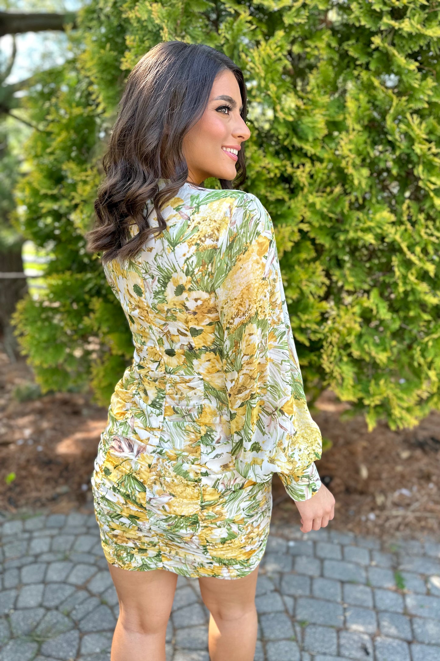 Garden Romance Dress (Ivory/Floral) (FINAL SALE)