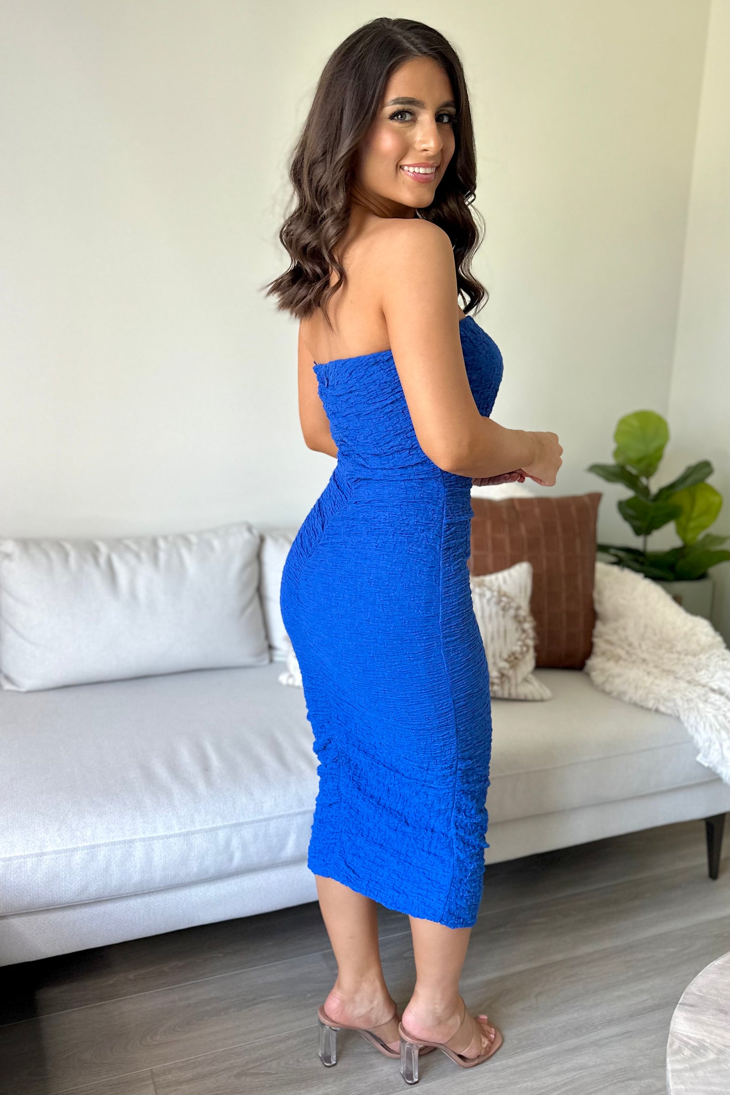 Vibrant Love Dress (Royal Blue)