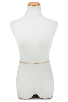 3-Line Rhinestone Belt
