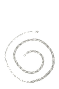 3-Line Rhinestone Belt
