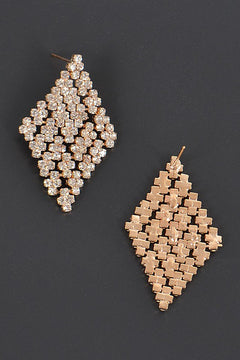 Diamond Shaped Earrings