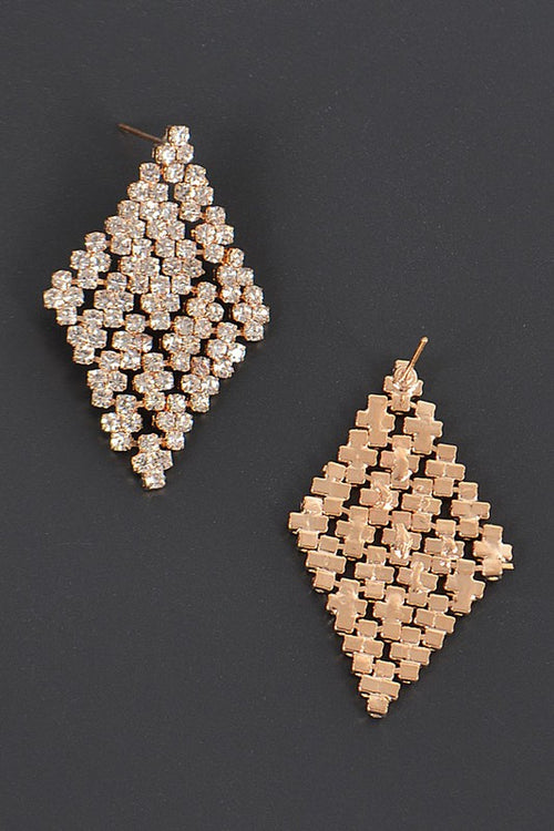 Diamond Shaped Earrings
