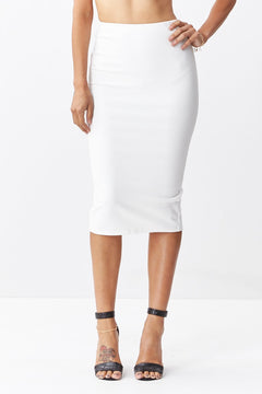 Girl Boss Skirt | Ivory (Final Sale)