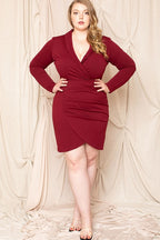 Work & Play Dress | Burgundy (Final Sale)