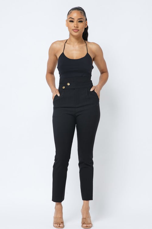 I Mean Business Pants | Black (Final Sale)