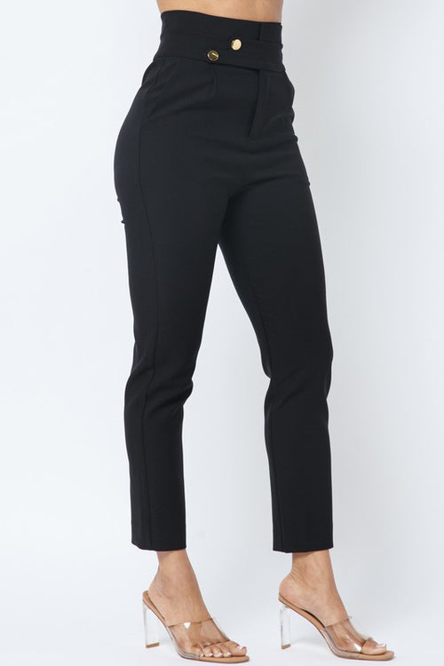 I Mean Business Pants | Black (Final Sale)