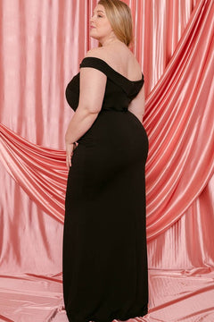 Queen Anya Dress | Black (Final Sale)