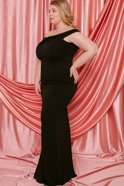 Queen Anya Dress | Black (Final Sale)