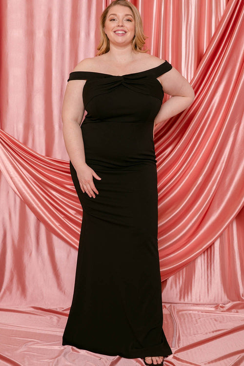 Queen Anya Dress | Black (Final Sale)