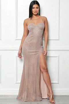 Queen Alicia Dress | Mauve (Final Sale)