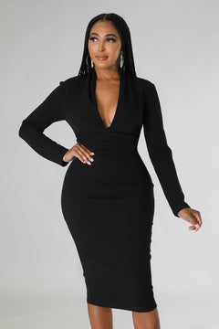 Deal With It Dress | Burgundy (Final Sale)